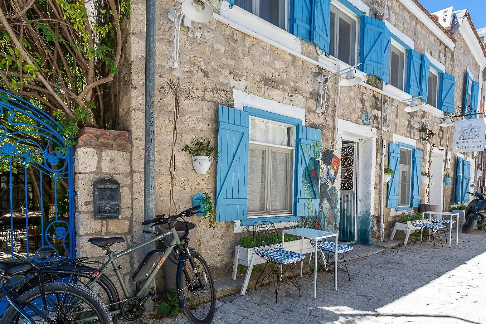 Imerek Tas Ev Otel Алачати Апарт-отель
